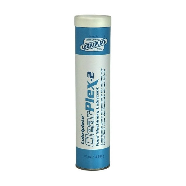 Lubriplate Aluminum Complex Grease, Bearing, Cartridge, Semi Solid CLEARPLEX-2 14OZ CART ; L0351-098 - main